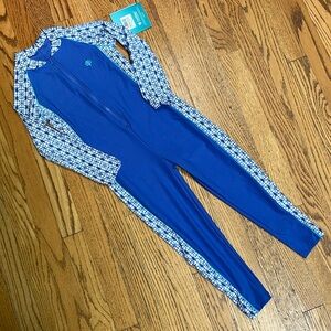 Coolibar Barracuda Neck-to-Ankle UPF 50 surf suit NWT
